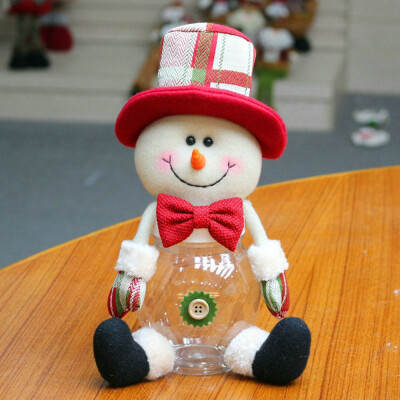 

〖Follure〗Santa Claus Snowman Elk Christmas Candy Packaging Christmas Candy Jar
