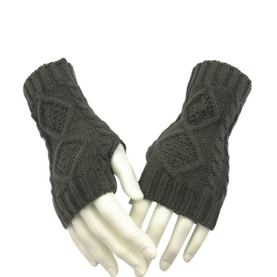 

Winter Fall Knitted Gloves Men Women Cute Warmer Mittens Long Gloves Wrist Arm Gloves