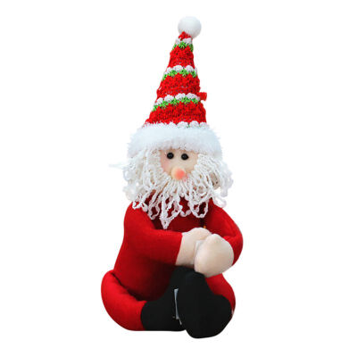 

Christmas Santa Snowman Elk Wine Bottle Cover Christmas Set Cute Doll Wine Bottle Hold Cover Party Christmas Table Decoration