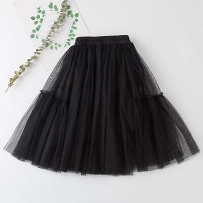 

Baby Girl Clothes Cute Pink Tutu Skirt Kids Princess Girls Skirt Fluffy Ball Gown Pettiskirt Birthday Party Kawaii Skirts 3-8Y