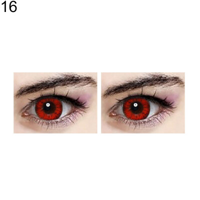 

Colorful Contact Lenses 0 Degree Soft Round Eyes Makeup Halloween Party Cosplay