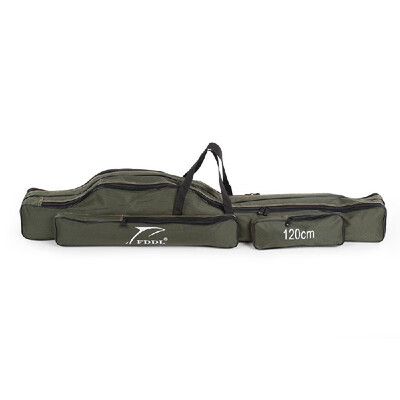 

Portable Folding Fishing Rod Carrier Canvas Fishing Pole Tools Storage Bag Case Fishing Gear Tackle