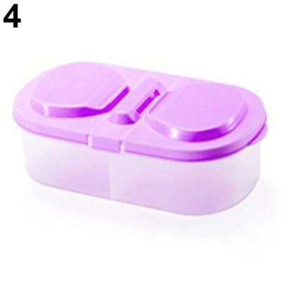 

900ML Portable Kitchen Container Fresh Food Storage Sauce Case Preservation Box