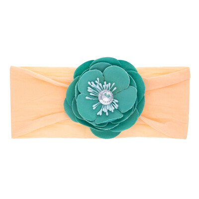 

Turban Knotted Baby Hair Accessories Newborn Baby Headwear Toddler Children Hairband Party Gift Flower Baby Headband