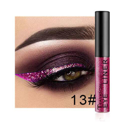 

Long Lasting Waterproof Glitter Liquid Eyeliner Pencil Women Shimmers Makeup Pen