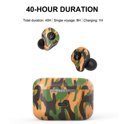 

Sabbat E12 Ultra Bluetooth 50 TWS Earbuds True Wireless Headphones with Dual Mic In-ear Stereo Earphones Twins Sports Headset apt
