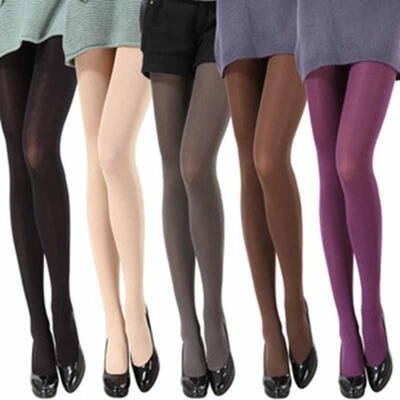 

Fashion 8 Colors Women&39s Spring Autumn Footed Opaque Stockings Pantyhose Tights