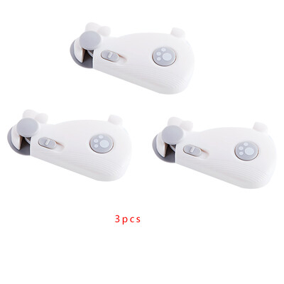 

3pcs Cartoon Whale Shape Baby Safety Cabinet Door Lock Kids Security Care Protector Lock for Drawer Refrigerator Cupboard