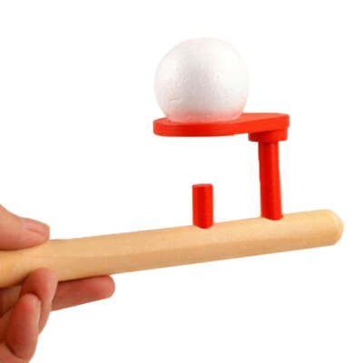 

〖Follure〗Kids Wooden Toys Nostalgic Gadgets Fun Wooden Pipe Balance Blowing Ball Toys