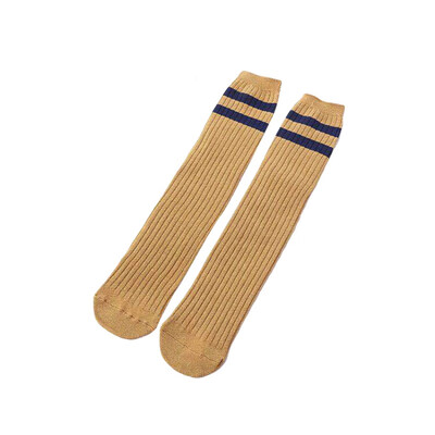 

Child Football Socks Striped Knee Socks Cotton Sock For Kids Girls Boys Baby Children Leg Warmers new