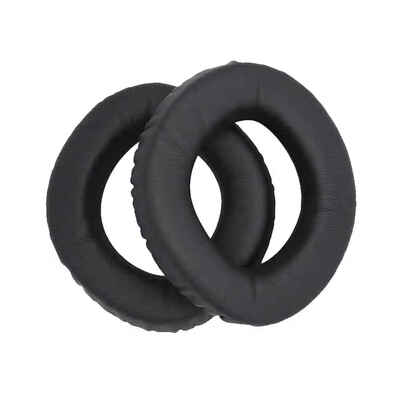 

Round Ear Pads Sponge Earshield Cushions Leather Headphone Cover Headset Earcaps for Sennheiser PX360 MM550-X MM450-x