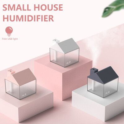 

Creative three-in-one small house humidifier USB with battery home portable office desk mute mini ni