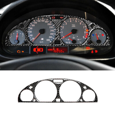 

Carbon Fiber Car Front Dashboard Decoration Sticker Cover For BMW M3 E46