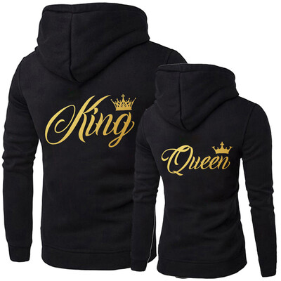 

Men Women Fashion Lovers Letter Printed Hoodie