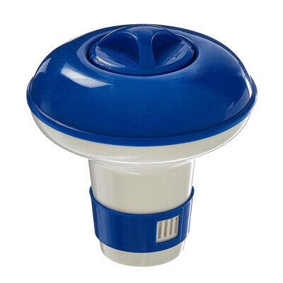

Gobestart 5 inch Deluxe Large Blue&White Floating Swimming Pool Chlorine Dispenser