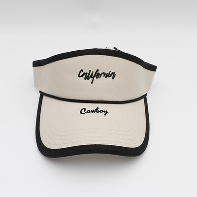 

Sunscreen cap female summer anti-ultraviolet sunshade hat outdoor sports breathable Korean version of Baitao sun hat male tide