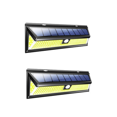 

〖Follure〗Solar Power PIR Motion Sensor Wall Light Outdoor Garden Waterproof Lamp118LEDCOB