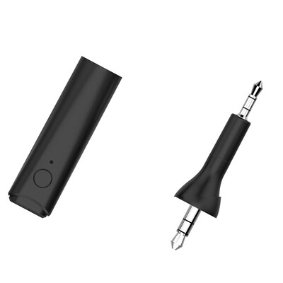 

Car Radio Rechargeable Wireless Audio Adapter Conveter 35mm AUX Bluetooth 50 Reciever Transmitter