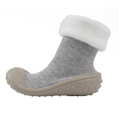 

winter baby socks Baby Socks With Rubber Soles Toddler Indoor steps Anti-slip Leather kids Floor Socks Baby Step Socks