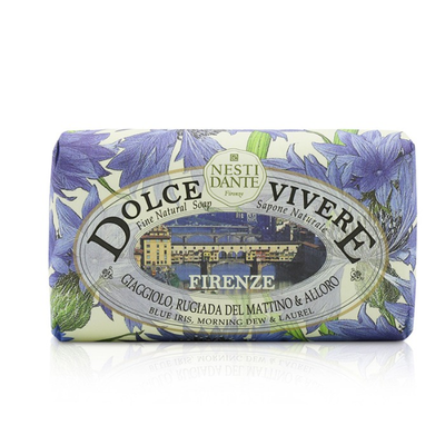 

NESTI DANTE - Dolce Vivere Fine Natural Soap - Firenze - Blue Iris Morning Dew & Laurel 250g88oz