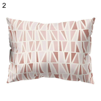 

Circle Flower Fruit Pillow Cover Cushion Case Home Car Sofa Bedroom Hotel Decor