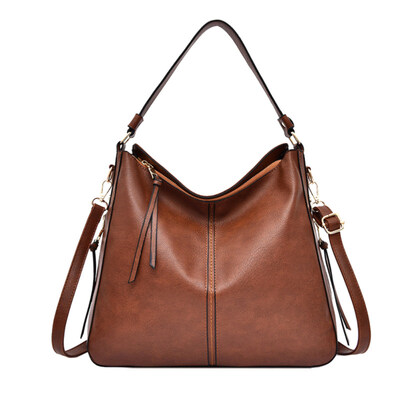 

Fashion Women Solid Color Faux Leather Handbag Crossbody Shoulder Messenger Bag