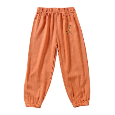 

Summer Kids PANTS Children Thin Anti-Mosquito Casual Pants Baby Pajama Pants Boys Girls Soft Cotton Bloom Pants