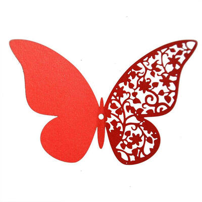 

3D Cut-out Butterfly Stickers Wedding Decoration Wallpaper Bedroom Living Room Creative Wall Paste For Your Home