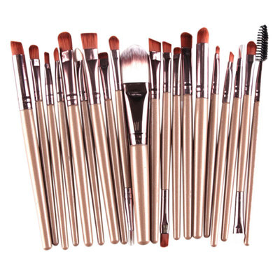 

20pcs Eyeshadow Lip Make Up Brushes Set Professional Powder Eyeliner Brush Tool WD3