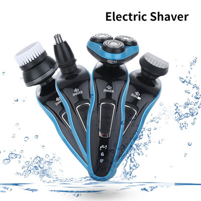 

4 In 1 Electric Rechargeable Cordless Washable Shaving Machine Whole Body Rotary Shaver