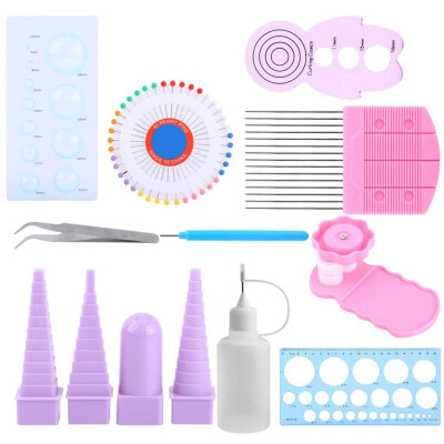 

Handmade Paper Quilling Tools Set Paper Card Kit For Diy Accessories Handmade Decorating Artwork Crafts Tools