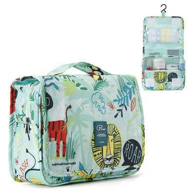 

Hanging Toiletry Bag Cosmetic Wash Bag Toiletry Organizer for Hotel Home Bathroom Airplane Business Travel