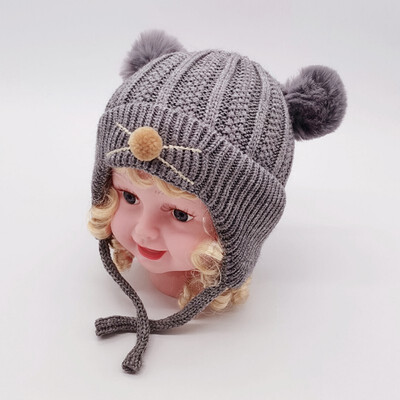 

Baby Hats Boys Girls Hats Kids Winter Hats Bonnet Enfant Hat For Children Baby Cap Accessories BZZ