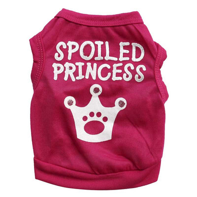

Fashion Pet Dog Cat Cute Vest Clothes Cotton Blend Vest All Season Costumes