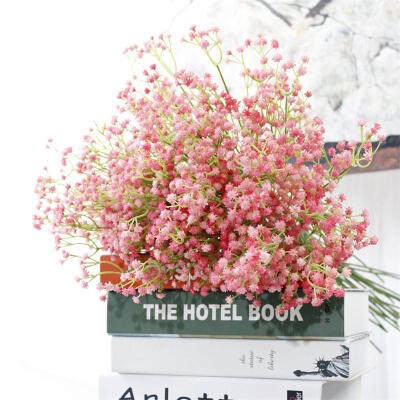 

DIY Artificial breath Flower Gypsophila Fake Silicone plant for Wedding Home Hotel Party Decorations 3 Colors