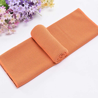 

10 Colors Sports Ice Towel Utility Enduring Instant Cooling Face Towel Reusable Chill Cool Towel