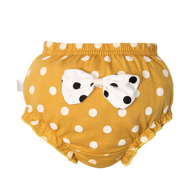 

Kids Girls Underwear Baby Toddler Girl Cotton Cute Breathable Soft Dot Print Underwear Panties Briefs with Bowknot New