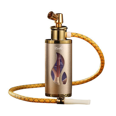 

Fashion Metal Tobacco Pipe Hookah Embossed Metal Dual-use Shisha Pipes Smoking Accessories Smoke Narguile Weed Grinder hookah