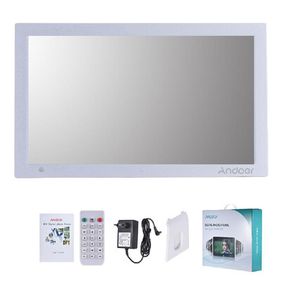 

Andoer 154 Inch 1280 800 HD Digital Photo Frame Electronic Picture Album 1080P Video Music Player with Motion Sensor Scroll Sub
