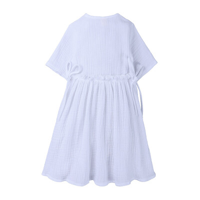 

Summer Casual Baby Girls Short Sleeve Dress Skirts Kids Toddler Princess Sundress