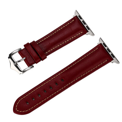 

〖Follure〗Replacement Leather Watch Bracelet Strap Band For Apple Watch Series 123 42mm