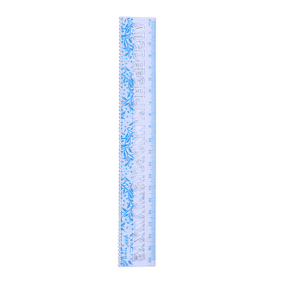 

Toponeto Clear Plastic Straight Ruler Plastic Measuring Tool for Student School Office