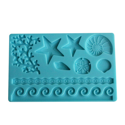 

DIY Silicone Fondant Mold Cake Decoration Tools Sugar Baking Icing Molds Cakes Border Decor