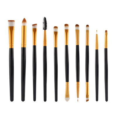 

10 Pcs New Professional Maquiagem Makeup Brushes Tools Set Beauty Make Up Brushes Kit Pinceis