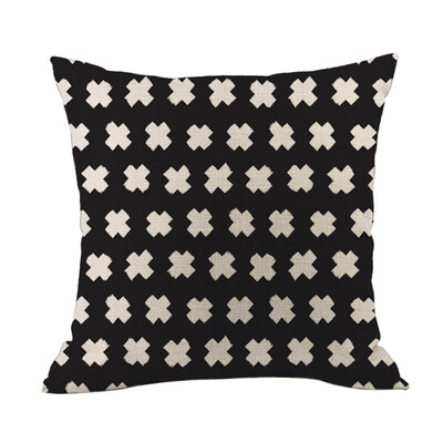 

JPGIF 2019 New Geometric Linen Pillowcase Sofa Throwing Pad Set Home Decoration
