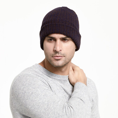 

Outdoor Mens Autumn And Winter Warm Knit at Cap Europe And America Daily Bean Hat