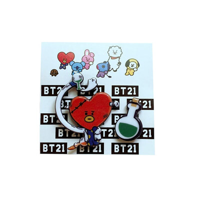 

dongguanjingxi 2 Pack Kpop BTS Brooch Pin Bangtan Boys Halloween Acrylic Badge