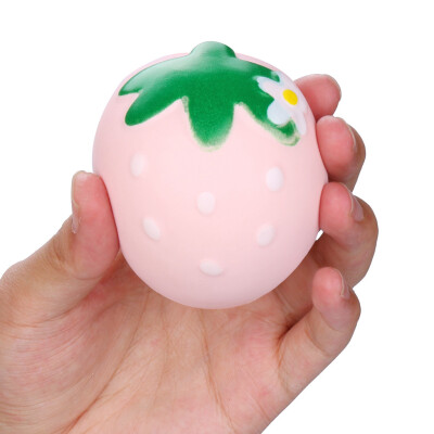 

Siaonvr Strawberry Scented Slow Rising Collection Squeeze Stress Reliever Toy