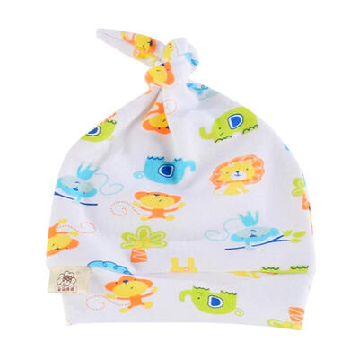 

Cute Newborn Baby Cotton Knot Beanies Toddler Girls&Boys Sleep Caps Available in 11 Colors Baby Accossories