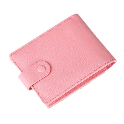 

Women Fashion Bifold Faux Leather Cash Holder Coin Change Purse Short Wallet